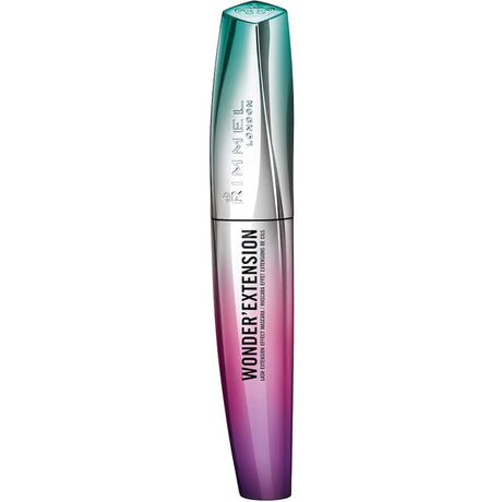 Rimmel Wonder Extension Effect Mascara in Black for long, defined, and clump-free lashes that mimic professional extensions.