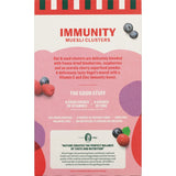 A nutritious low-FODMAP muesli blend with millet, buckwheat, coconut, and chia seeds, promoting immune health and balanced diet.