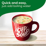 Creamy Chicken Cup A Soup with croutons, providing a warm, comforting snack in a convenient 60g package.