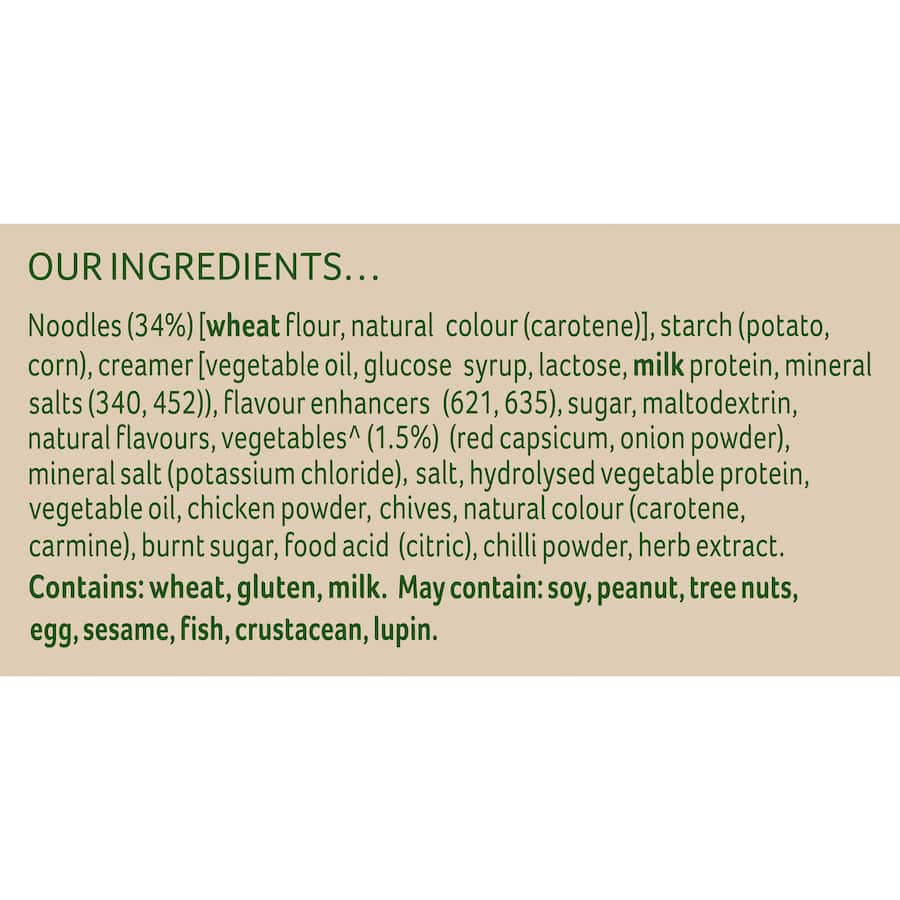 A convenient cup of Continental Asian Thai Red Curry soup, packed with rich flavors and made from sustainably grown wheat.