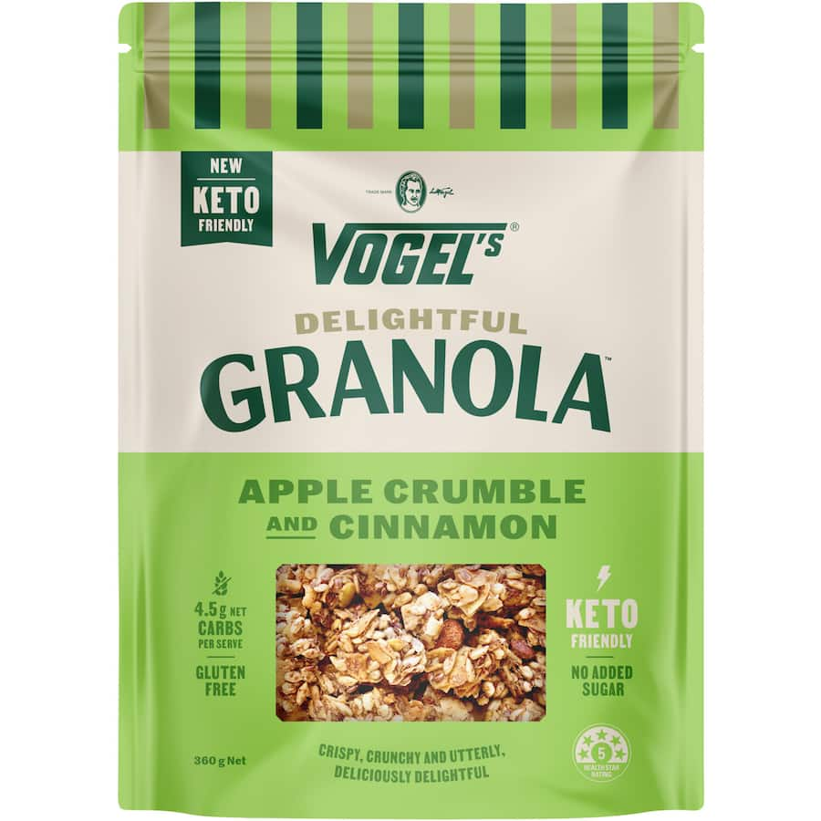 Vogels Delightful Granola Apple Cinnamon