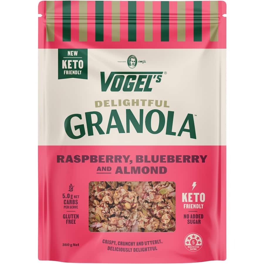 Vogels Delightful Granola Raspberry Blueberry