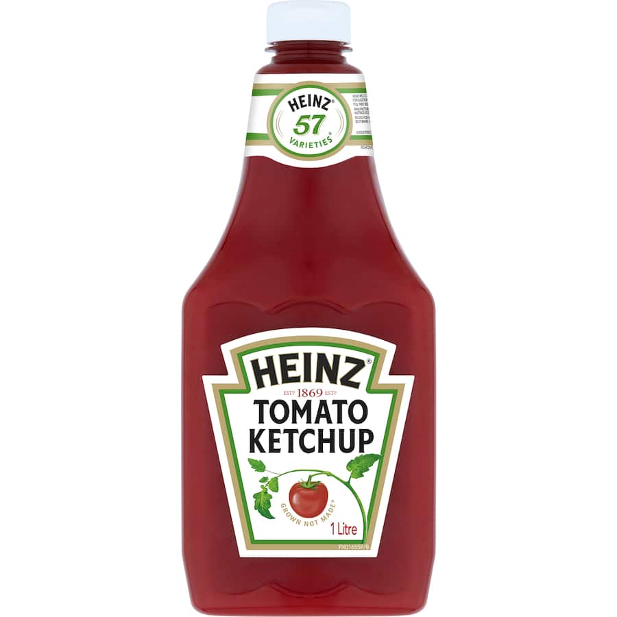 Heinz Tomato Ketchup  Squeeze bottle 1L