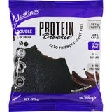 Justines Protein Cookie Choc Brownie: Soft, chewy protein cookie with rich chocolate flavor, ideal for guilt-free snacking.