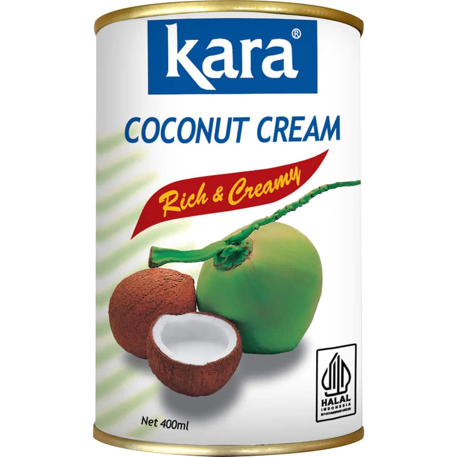 Kara Coconut Cream - rich, creamy, dairy-free coconut cream for vegan and paleo dishes, perfect for curries and desserts.