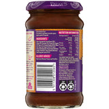 Patak's Butter Chicken Paste featuring a blend of 8 spices for authentic Indian curry, easy to use and vegan-friendly.