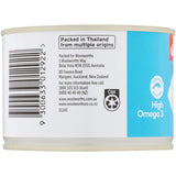 Essentials Tuna Chunks in Springwater, 425g can of premium wild-caught Skipjack Tuna, perfect for nutritious meals.