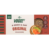 Vogels Crackers Original: crunchy, wholesome sourdough crackers made with natural grains, perfect for snacks or toppings.