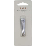 Dash Nail Clipper Curved featuring precision curved blades, fold-out file, ergonomic design for effortless nail grooming.