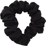 Black Dash Hair Ties Elastic Scrunchie, a stylish and durable hair accessory for secure, comfortable hold without damage.