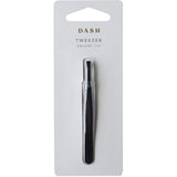 Dash Tweezer Square Tip: Premium stainless steel tweezers with a non-slip grip, perfect for precise eyebrow shaping and hair removal.