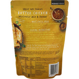 Rich and creamy Indian Butter Chicken Sauce, gluten-free, made with natural ingredients and mild spices, serves 4 people.