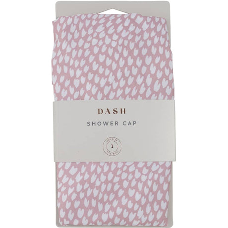 Vibrant printed shower cap designed for maximum hair protection while showering or bathing, perfect for all hair types.