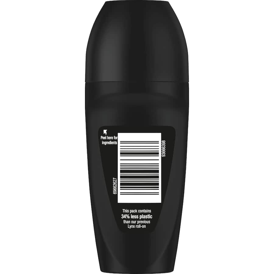 Lynx Men Antiperspirant Roll On Africa, featuring warm spices, offers 48-hour sweat protection in a modern masculine scent.