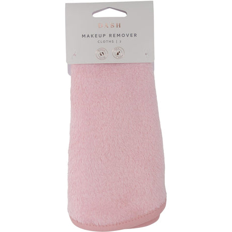 Dash Makeup Remover Cloth: eco-friendly, reusable cloth that effortlessly removes all makeup with just warm water.