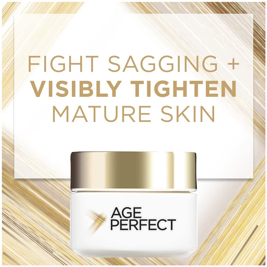 L'Oréal Paris Age Perfect Anti-Ageing Cream, a hydrating day cream for mature skin, enhances elasticity and reduces age spots.