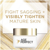 L'Oréal Paris Age Perfect Anti-Ageing Cream, a hydrating day cream for mature skin, enhances elasticity and reduces age spots.