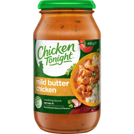 Creamy butter chicken sauce perfect for easy, authentic Indian meals; made with real ingredients, no artificial flavors.