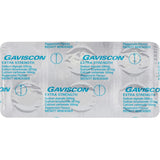 Gaviscon Extra Strength Peppermint Tablets offer fast relief from heartburn and indigestion with double the sodium alginate strength.