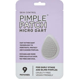 Micro Dart pimple patch designed to treat under-the-skin acne with salicylic acid, tea tree oil, and cica for rapid healing.