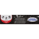 Colgate Advanced Whitening Charcoal Toothpaste Value Pack, infused with charcoal for stain removal and brightening in 7 days.