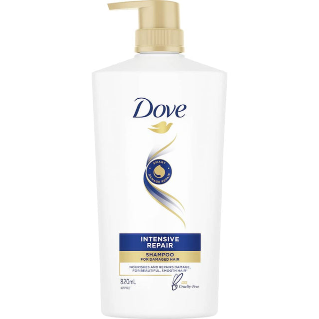 Dove Shampoo Intensive Repair revitalizes damaged hair, preventing breakage and enhancing shine with eco-friendly formulas.