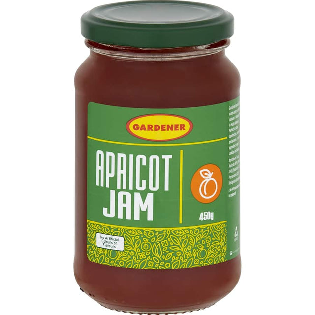 Handpicked apricot jam with natural sweetness, perfect for spreading, glazing, or mixing in desserts.