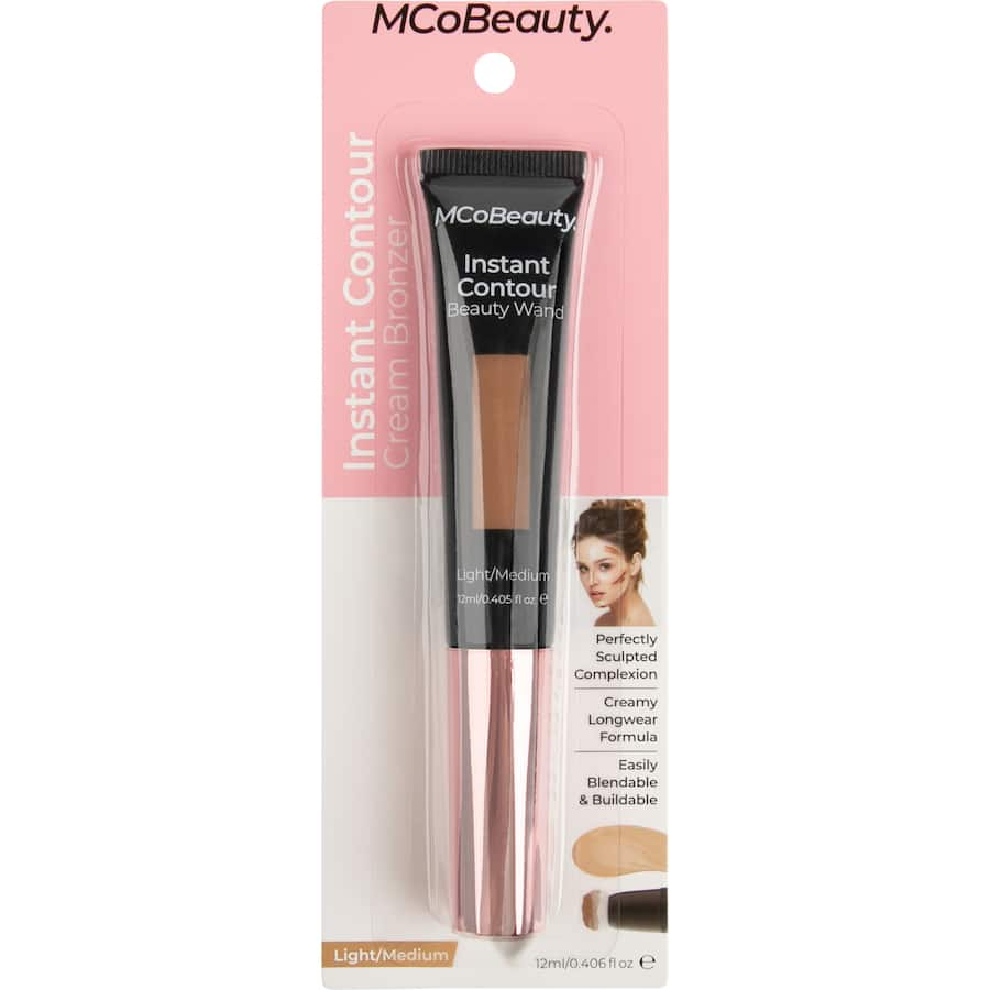 Mcobeauty Bronzer Instant Contour Cream Light/medium