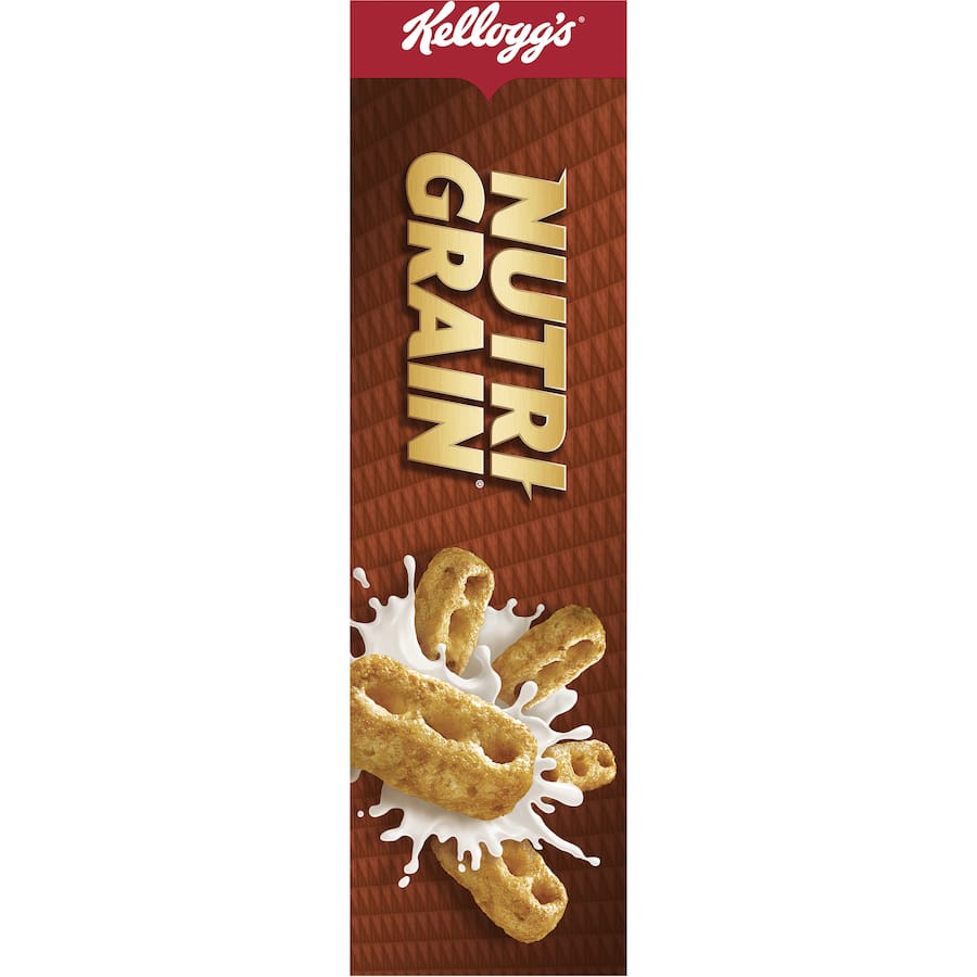 Kellogg's NutriGrain Protein Fibre Multigrain cereal, a nutritious blend of whole grains for a healthy, energizing breakfast.