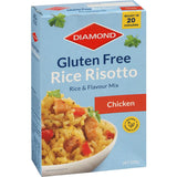 Diamond Rice Risotto Chicken Gluten Free, a quick 20-minute meal with chicken flavors, herbs, and gluten-free rice.