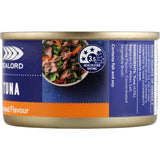 Premium smoked tuna in a can, perfect for sandwiches, salads, or straight from the can, rich in flavor and omega-3s.