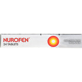 Nurofen Ibuprofen tablets for fast pain relief, effective against headaches, muscular pain, and cold symptoms.