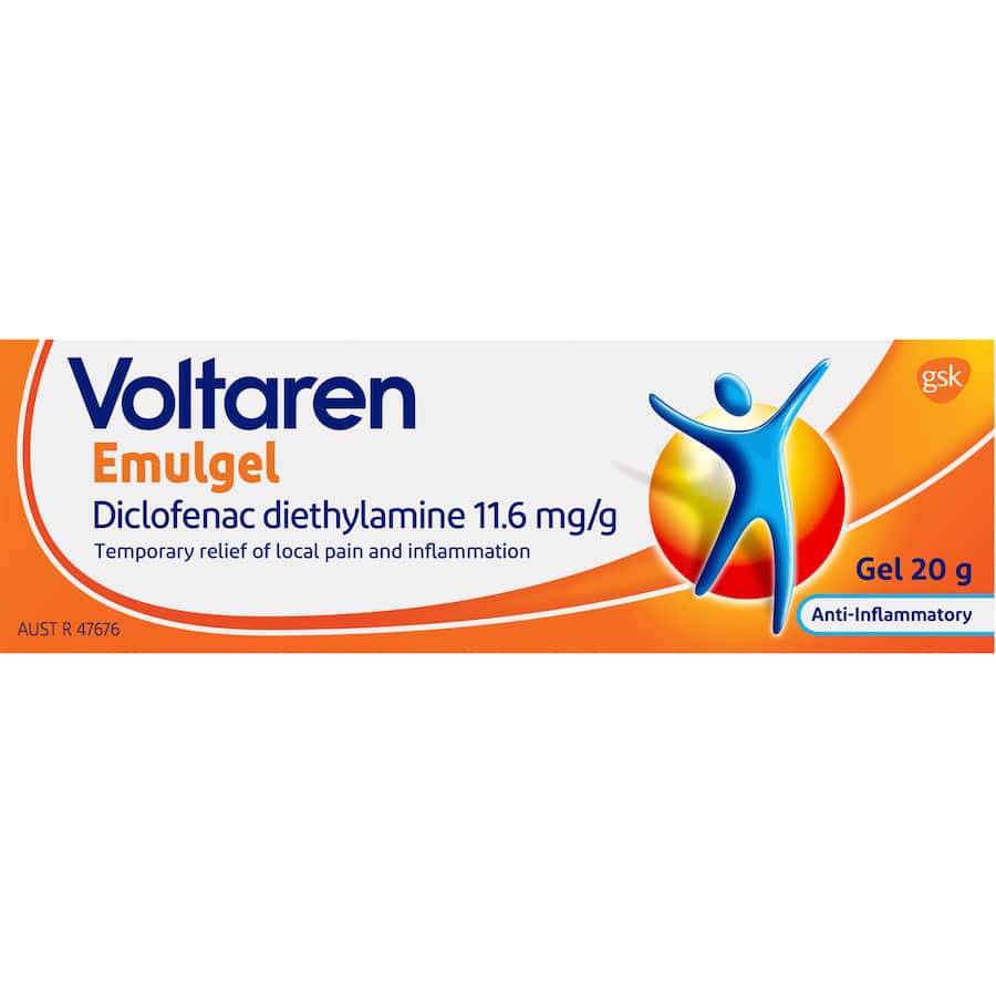 Voltaren Pain Relief Emulgel Muscle And Back 20g