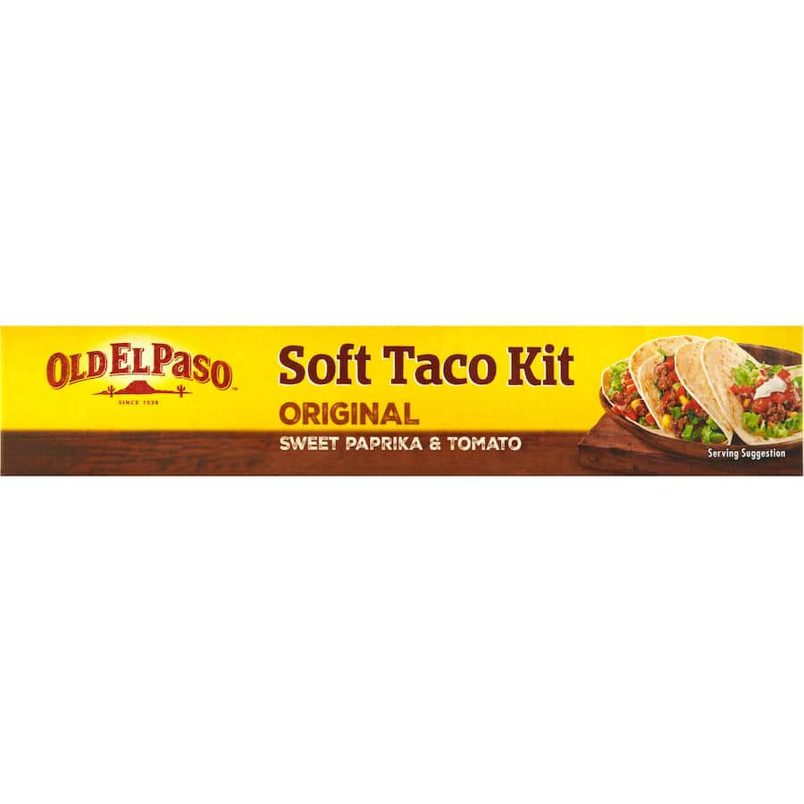 Old El Paso Mexican Soft Taco Kit