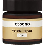 Essano Day Cream Visible Repair: luxurious moisture cream for mature skin, enhancing texture and reducing wrinkles with natural ingredients.