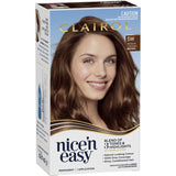 Clairol Nice 'N Easy Medium Caramel Brown 5W hair dye offers rich tones, 100% grey coverage, and long-lasting shine.