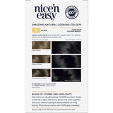 Clairol Nice N Easy Hair Colour Black 2 offers vibrant, natural-looking colour with 100% grey coverage and intense shine.