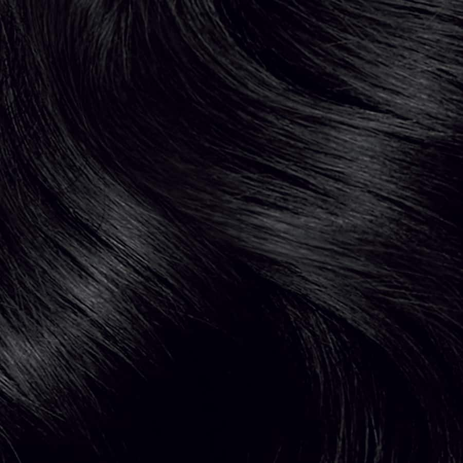 Clairol Nice N Easy Hair Colour Black 2, offering rich tones, highlights, 100% grey coverage, and a glossy finish.