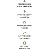 Me Today Women's Daily Capsules, a blend of 28 essential vitamins and antioxidants for women’s health and wellness.