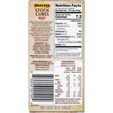 Massel Ultra Beef Style Stock Cubes offer rich, savory flavor, gluten-free, and vegan for soups, stews, and gravies.