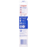 Colgate 360 Whole Mouth Clean Toothbrush with soft bristles for thorough cleaning of teeth, cheeks, tongue, and gums.