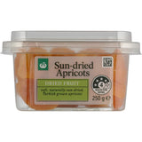 Woolworths Sun Dried Apricots, sweet and tangy snack packed with vitamins, perfect for breakfast or baking.