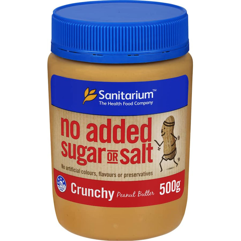 Sanitarium Peanut Butter Crunchy No Added Sugar Or Salt