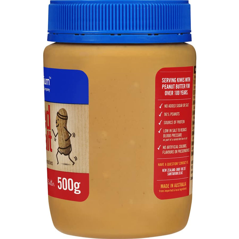 Sanitarium Peanut Butter Crunchy No Added Sugar Or Salt