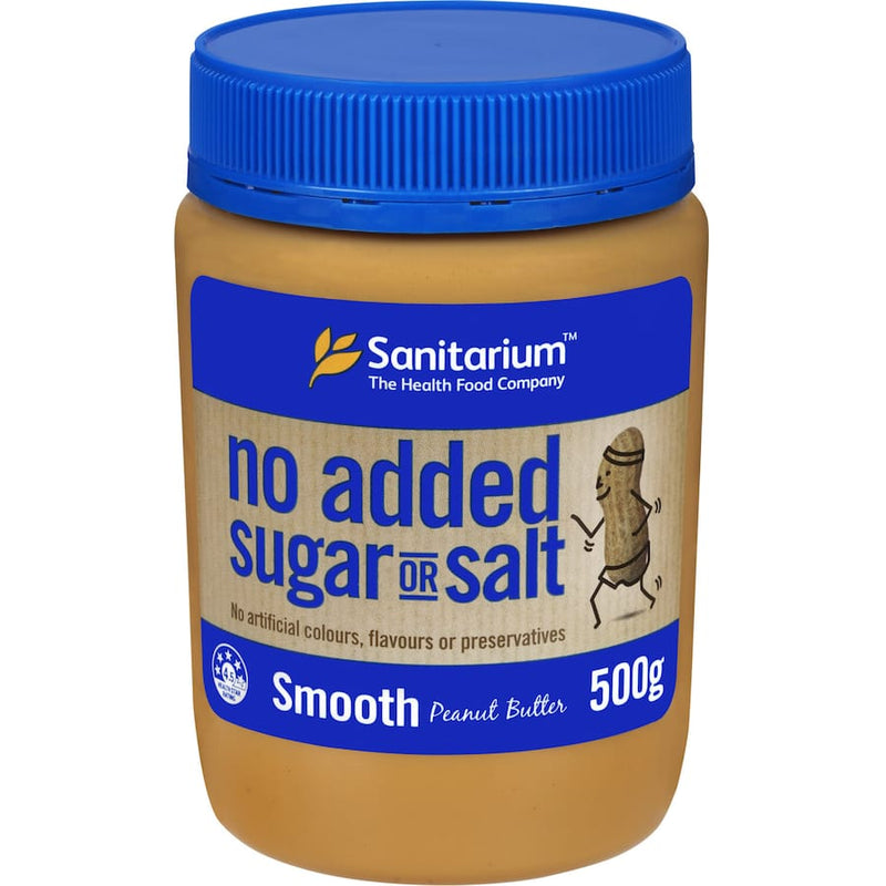 Sanitarium Peanut Butter Smooth No Added Sugar Or Salt