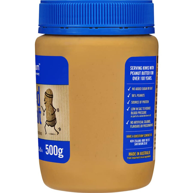 Sanitarium Peanut Butter Smooth No Added Sugar Or Salt