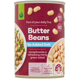 Creamy Woolworths Beans Butter in a 420g jar, perfect for salads, dips, and casseroles, high in fiber and natural goodness.