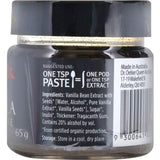 Queen Organic Vanilla Bean Paste bottle showcasing rich, pure vanilla blend, perfect for enhancing desserts and baking.