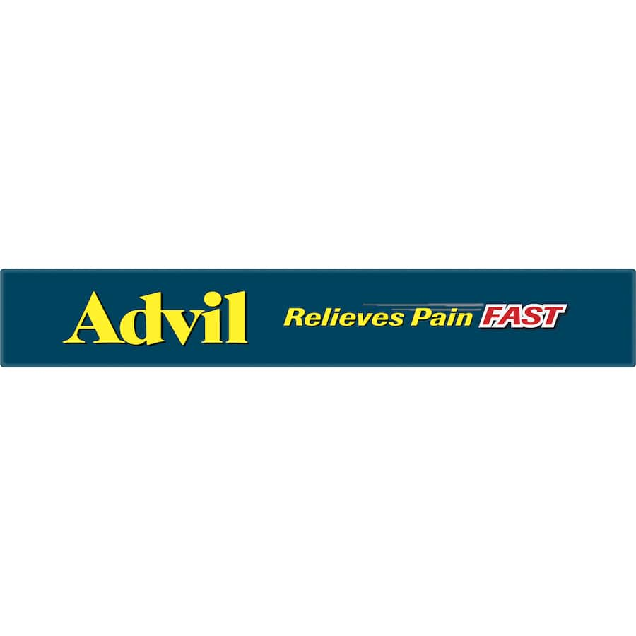 Advil Ibuprofen tablets provide fast relief from pain and fever; ideal for headaches, muscle soreness, and cold symptoms.