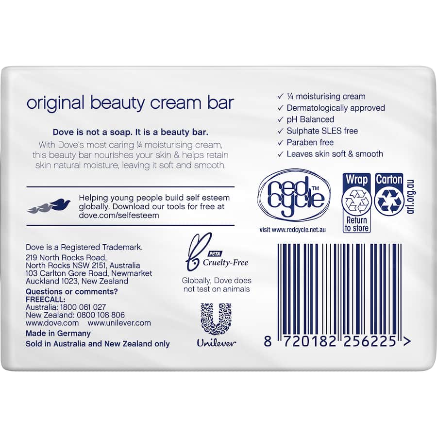 Dove Soap Bar Regular: Moisturizing beauty bar for soft, smooth skin, nourishing as it cleanses without stripping essential moisture.